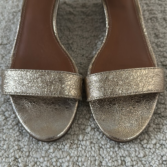 euc tory burch savannah wedge sandal - Picture 7 of 12